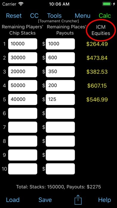 Emulate iPhone app Tournament Cruncher (ICM) using MyAndroid Emulate iPhone app Tournament Cruncher (ICM) using MyAndroid