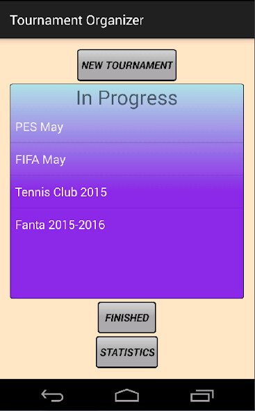 Run android online APK Tournament Organizer from MyAndroid or emulate Tournament Organizer using MyAndroid