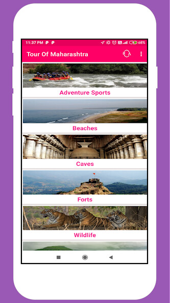 Run android online APK Tour Of Maharashtra: Explore Maharashtra Places from MyAndroid or emulate Tour Of Maharashtra: Explore Maharashtra Places using MyAndroid