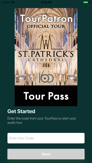 Emulate iPhone app TourPatron using MyAndroid