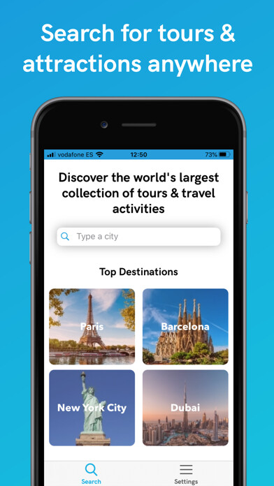 Emulate iPhone app TourScanner: Compare Tours using MyAndroid