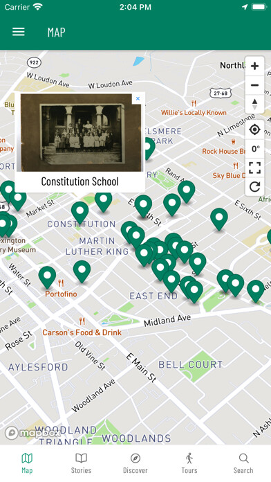 Emulate iPhone app Tour the Historic Bluegrass using MyAndroid Emulate iPhone app Tour the Historic Bluegrass using MyAndroid