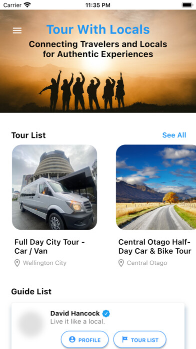 Run android online APK Tour With Locals New Zealand from MyAndroid or emulate Tour With Locals New Zealand using MyAndroid