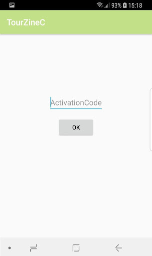 Emulate Android APK TourZineC