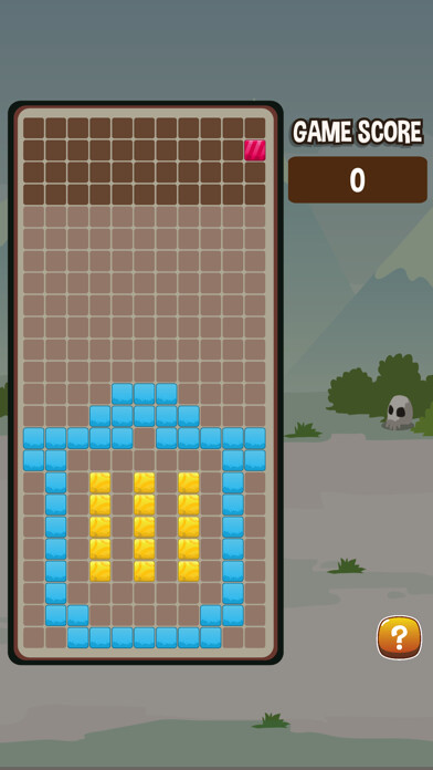 Emulate iPhone app Toustris Puzzle Sovle everything with your fingers using MyAndroid