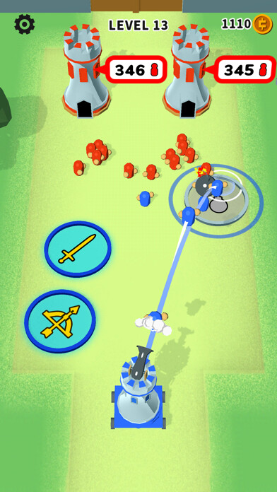 Emulate iPhone app Tower Battle 3D using MyAndroid