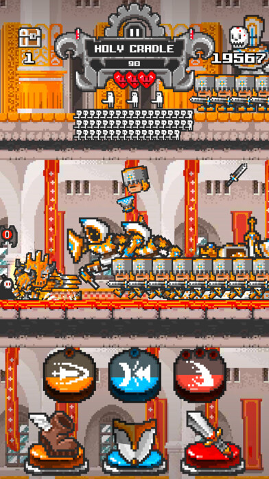 Emulate iPhone app Tower Breaker - Hack & Slash using MyAndroid
