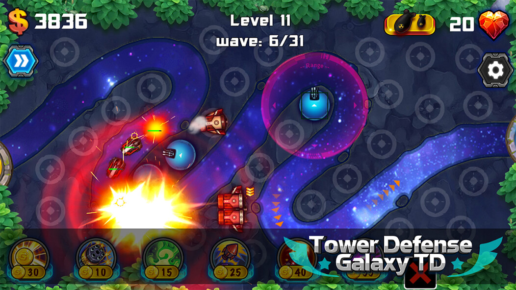 Emulate Android APK Tower Defense: Galaxy TD Emulate Android APK Tower Defense: Galaxy TD