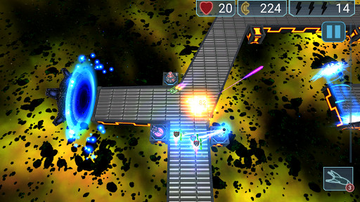 Run android online APK Tower Defense - Neon Defenders TD Sci Fi Games from MyAndroid or emulate Tower Defense - Neon Defenders TD Sci Fi Games using MyAndroid