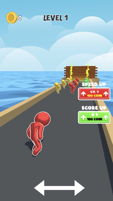 Emulate iPhone app Tower Run - Color Runner 3D using MyAndroid
