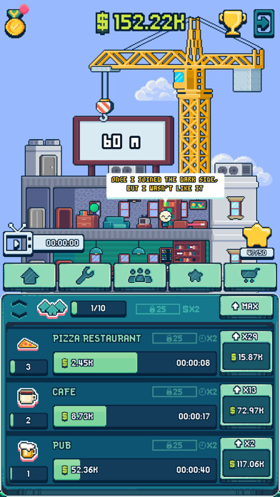 Emulate iPhone app Tower Tycoon - Idle Simulator using MyAndroid