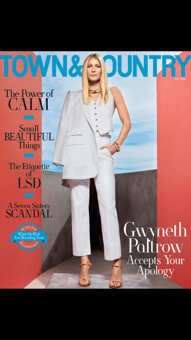 Emulate iPhone app Town & Country Magazine US using MyAndroid