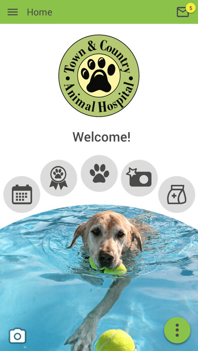 Emulate iPhone app Town & Country Vet using MyAndroid
