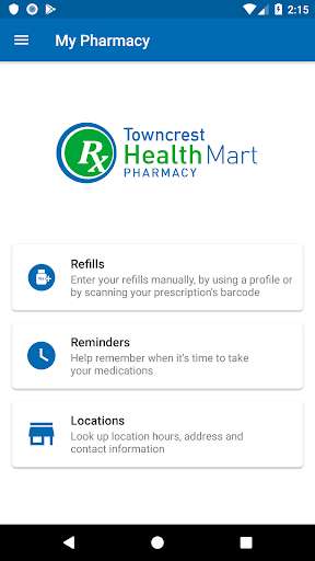 Run android online APK Towncrest Pharmacy from MyAndroid or emulate Towncrest Pharmacy using MyAndroid