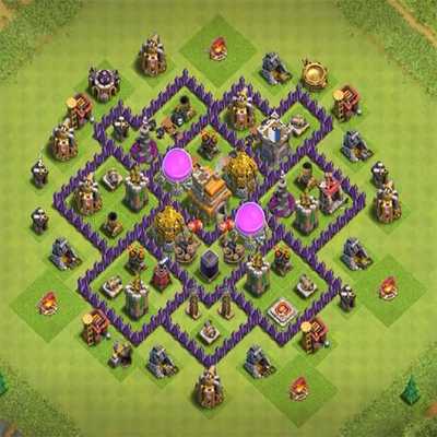 Emulate Android APK Town Hall 7 Trophy Base Layouts
