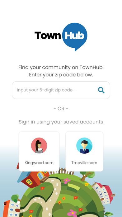 Emulate iPhone app TownHub-App using MyAndroid