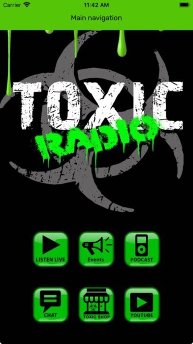 Emulate iPhone app Toxic Radio using MyAndroid Emulate iPhone app Toxic Radio using MyAndroid