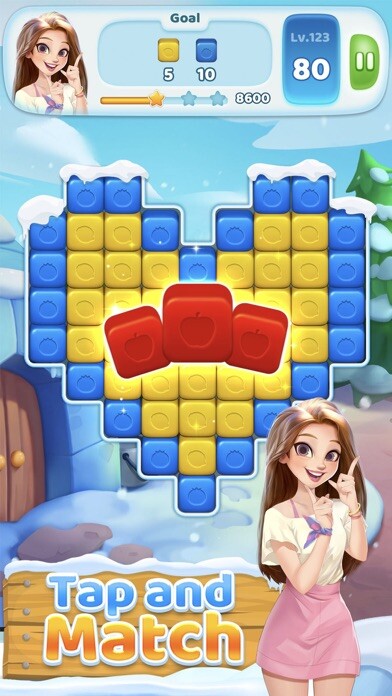Emulate iPhone app Toy Block Boom - Match 3 Game using MyAndroid Emulate iPhone app Toy Block Boom - Match 3 Game using MyAndroid