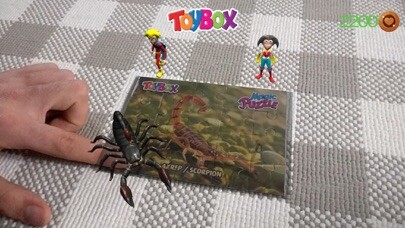 Emulate iPhone app ToyBox - Magic Puzzle using MyAndroid
