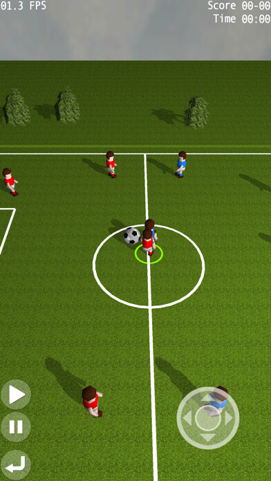 Emulate iPhone app Toy Football Game 3D using MyAndroid Emulate iPhone app Toy Football Game 3D using MyAndroid