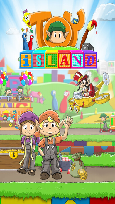 Emulate iPhone app Toy Island: Build your toy village using MyAndroid