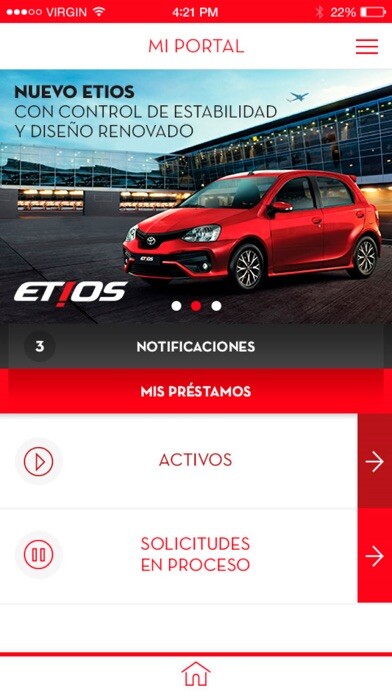 Run android online APK Toyota Servicios Financieros from MyAndroid or emulate Toyota Servicios Financieros using MyAndroid
