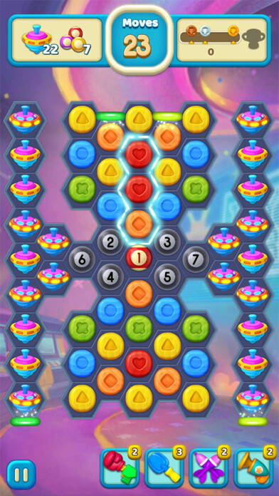 Emulate iPhone app Toy Party: Match 3 Hexa Blast! using MyAndroid Emulate iPhone app Toy Party: Match 3 Hexa Blast! using MyAndroid