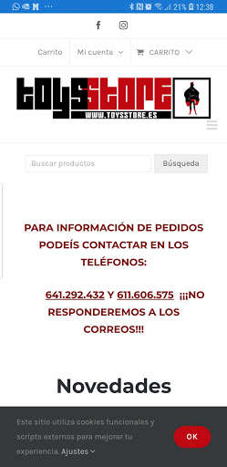 Run android online APK TOYSSTORE.ES from MyAndroid or emulate TOYSSTORE.ES using MyAndroid