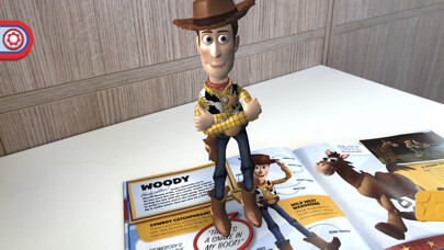 Emulate iPhone app Toy Story Book with AR using MyAndroid Emulate iPhone app Toy Story Book with AR using MyAndroid