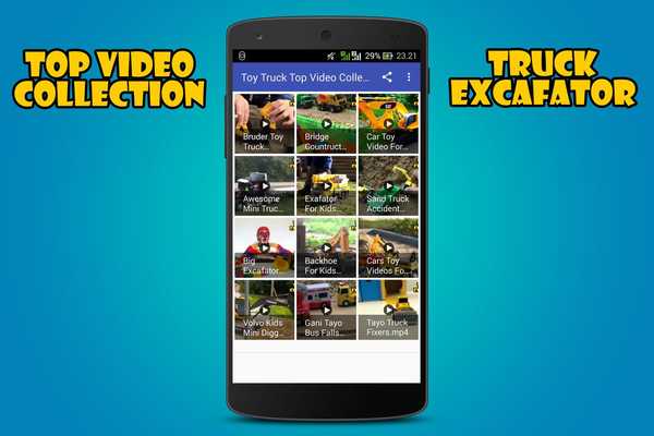 Emulate Android APK Toy Truck Top Video Collection