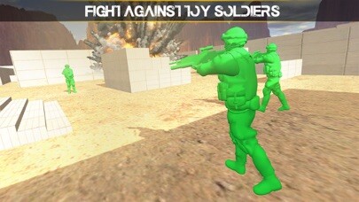 Emulate iPhone app Toy World War - Army Men Fight using MyAndroid