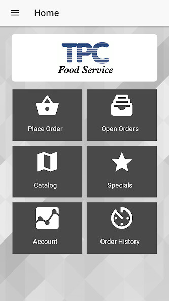 Emulate iPhone app TPC Food Service Online using MyAndroid Emulate iPhone app TPC Food Service Online using MyAndroid