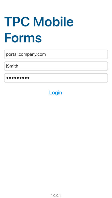 Emulate iPhone app TPC Mobile Forms using MyAndroid Emulate iPhone app TPC Mobile Forms using MyAndroid