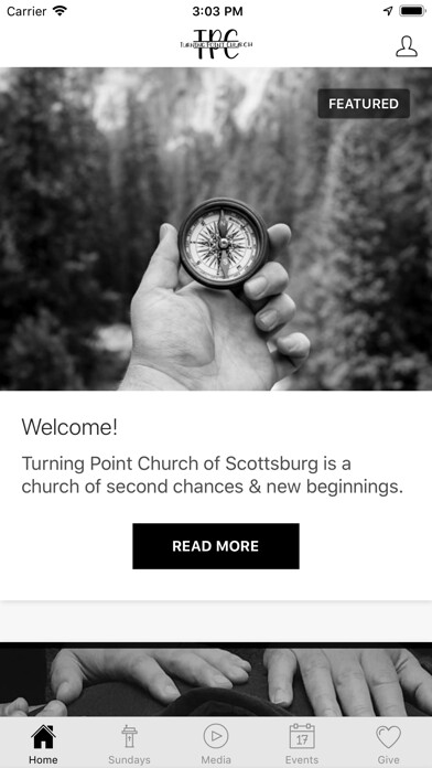 Emulate iPhone app TPC Scottsburg using MyAndroid