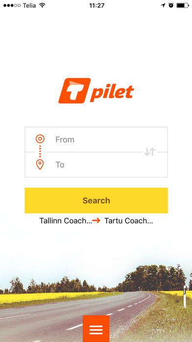 Emulate iPhone app Tpilet bussipiletid using MyAndroid Emulate iPhone app Tpilet bussipiletid using MyAndroid