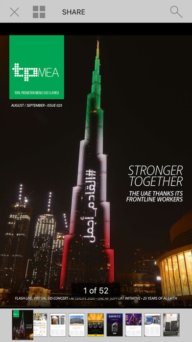 Emulate iPhone app TPI Magazine using MyAndroid