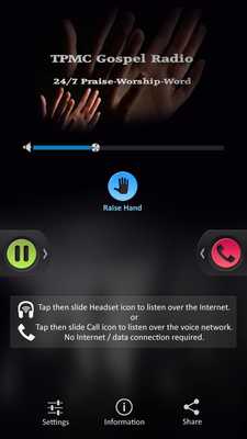 Emulate Android APK TPMC Gospel Radio