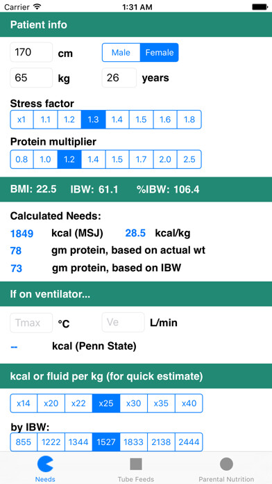 Emulate iPhone app TPN and Tube Feeding - Nutricalc for RDs using MyAndroid Emulate iPhone app TPN and Tube Feeding - Nutricalc for RDs using MyAndroid