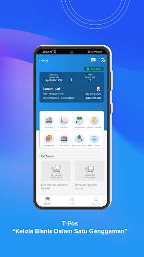 Run android online APK T POS Kasir & Laporan GRATISSS from MyAndroid or emulate T POS Kasir & Laporan GRATISSS using MyAndroid