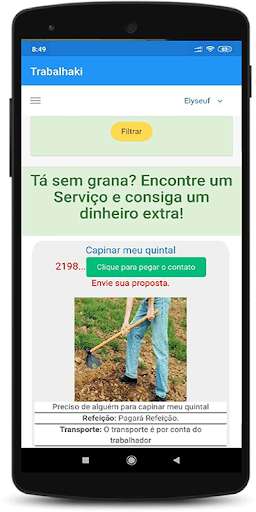 Run android online APK Trabalhaki from MyAndroid or emulate Trabalhaki using MyAndroid
