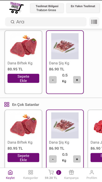 Emulate iPhone app Trabzon Gross Market using MyAndroid Emulate iPhone app Trabzon Gross Market using MyAndroid