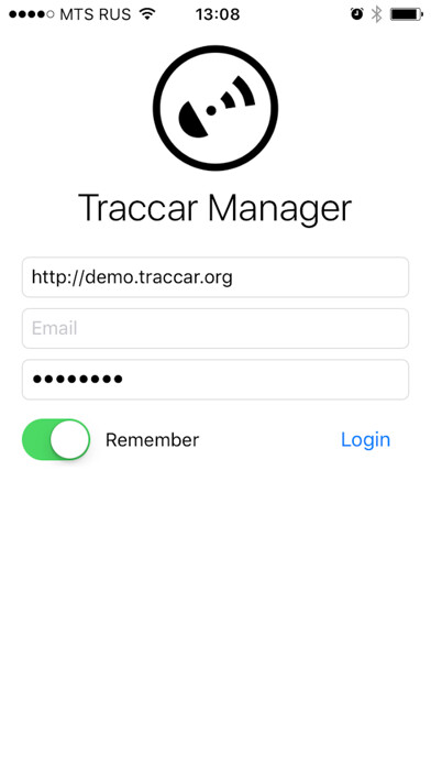 Emulate iPhone app Traccar Manager+ using MyAndroid Emulate iPhone app Traccar Manager+ using MyAndroid
