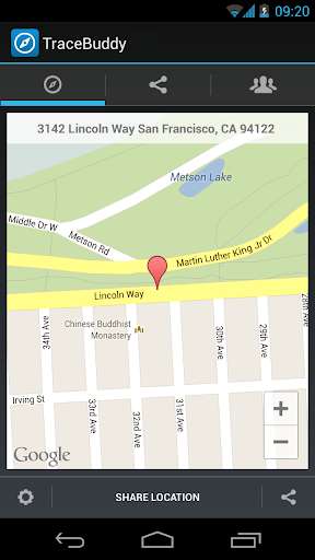 Run android online APK Trace Buddy from MyAndroid or emulate Trace Buddy using MyAndroid