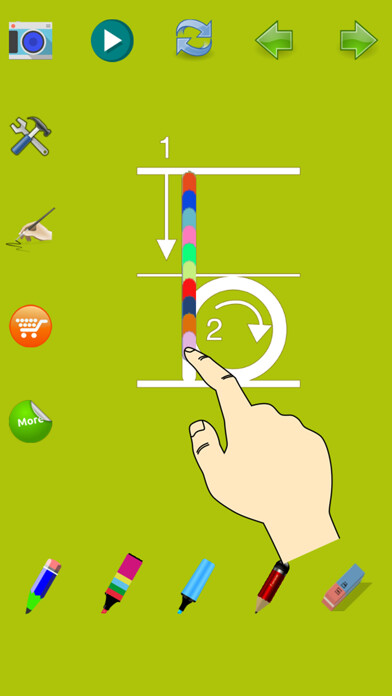 Emulate iPhone app Trace Letters,Lowercase&Junior using MyAndroid Emulate iPhone app Trace Letters,Lowercase&Junior using MyAndroid