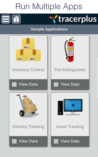 Emulate Android APK TracerPlus V10 Barcode  RFID Data Collection Apps