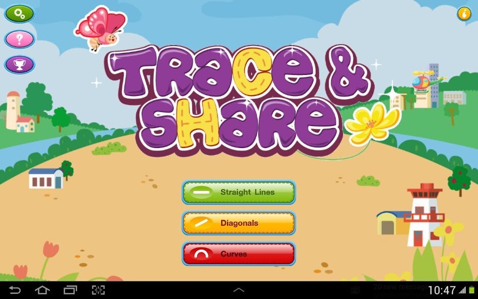 Emulate iPhone app Trace & Share using MyAndroid
