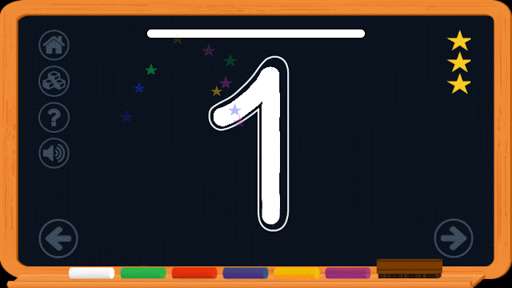 Run android online APK Tracing Numbers - toddlers from MyAndroid or emulate Tracing Numbers - toddlers using MyAndroid