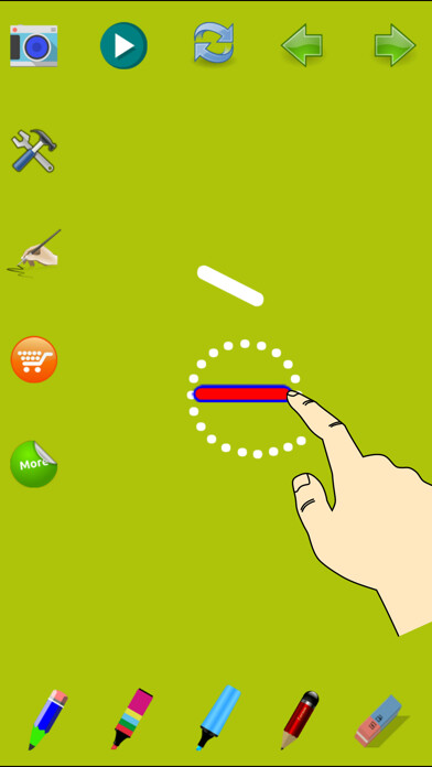 Emulate iPhone app Tracing&Read French Letter,LV4 using MyAndroid