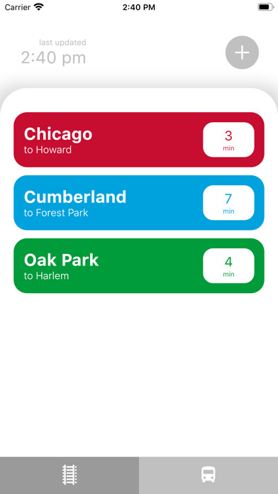 Emulate iPhone app Track Chicago using MyAndroid Emulate iPhone app Track Chicago using MyAndroid