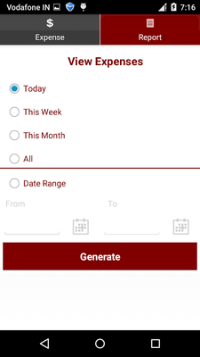 Emulate Android APK Track Daily Expenses Emulate Android APK Track Daily Expenses